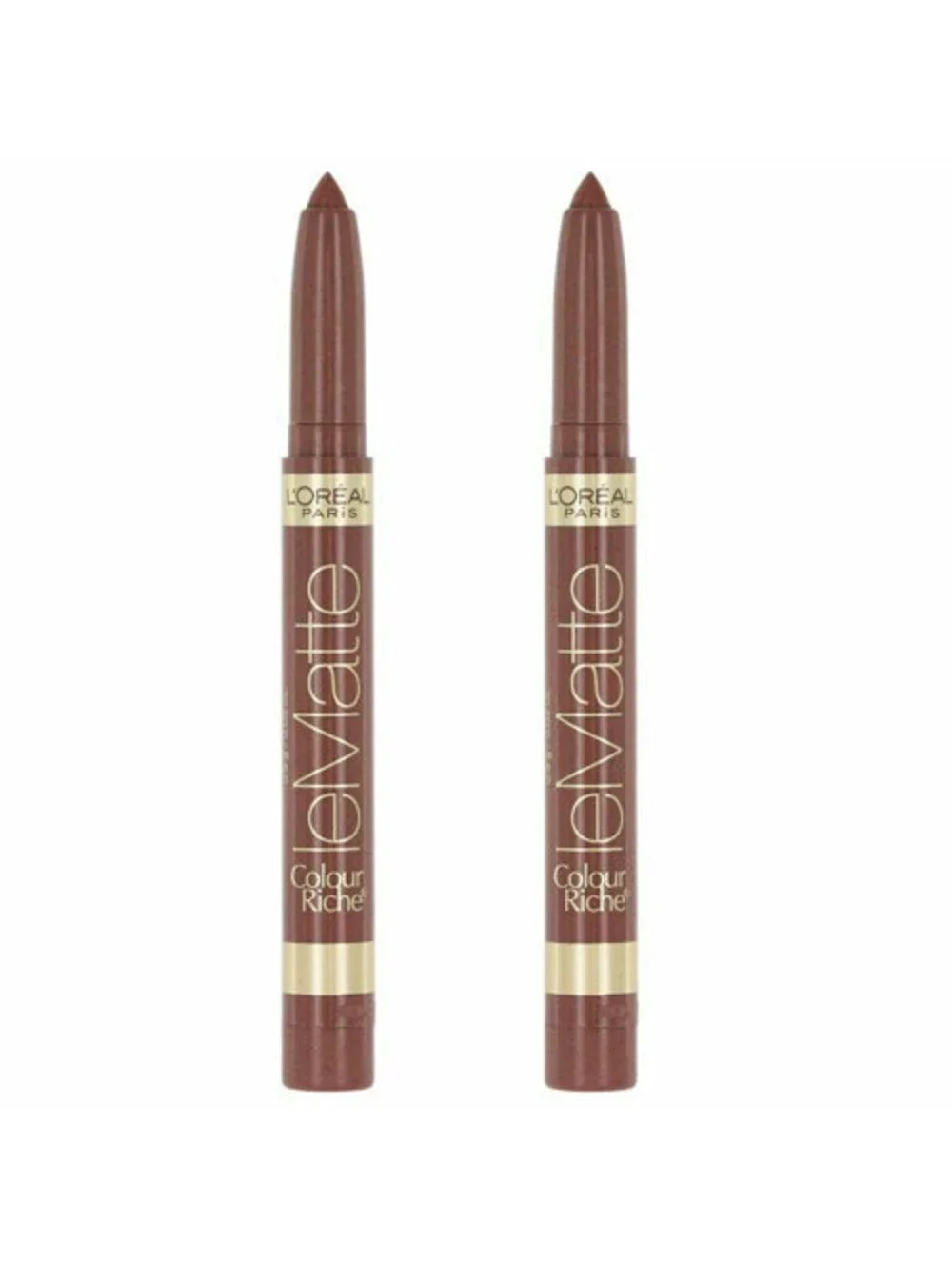 2-Pack NEW L'Oreal Colour Riche Le Matte Lipstick 403 No Matte-r What (Sealed)